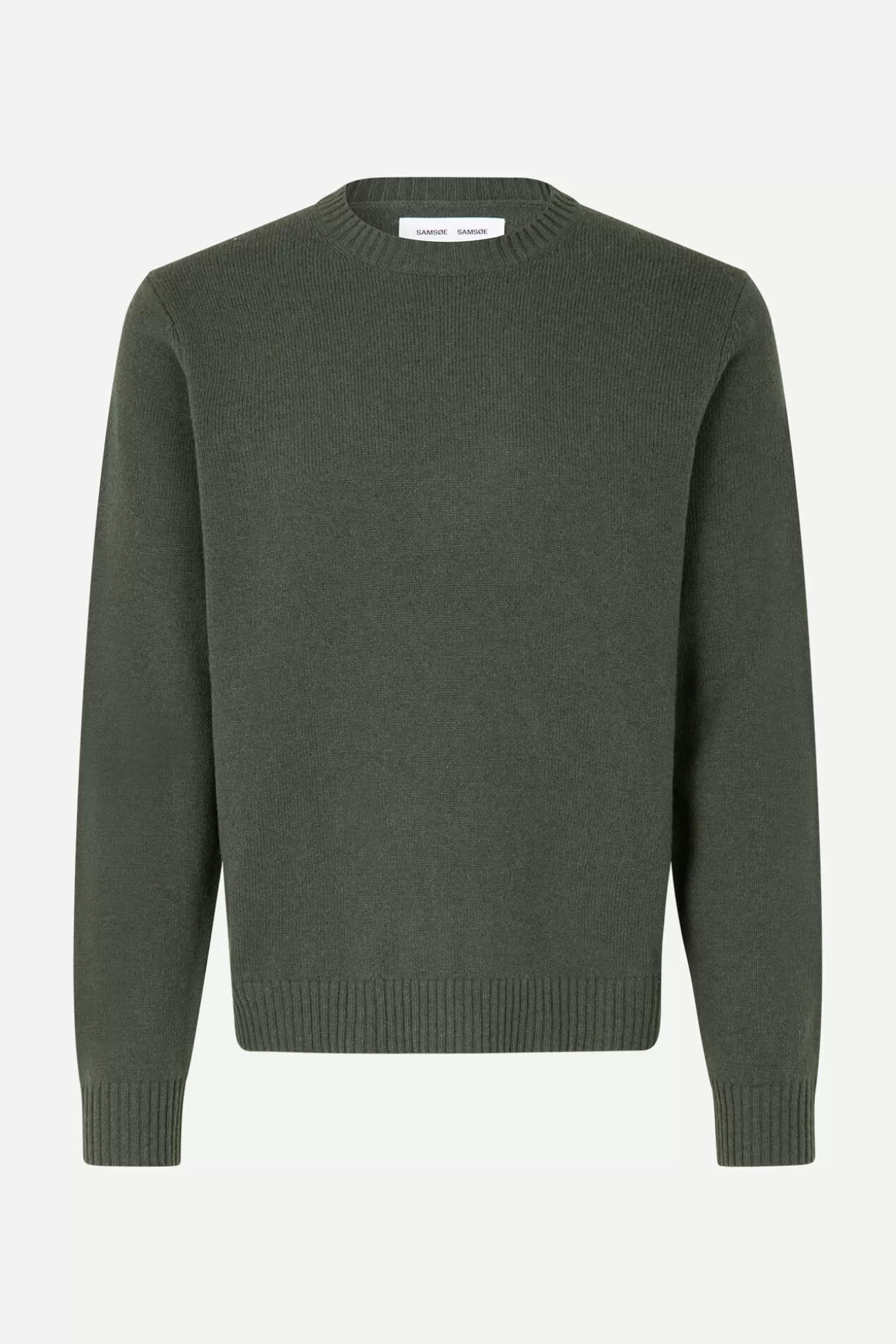 Pulls-Homme Samsøe Samsøe Sylli crew neck 132 CLIMBING IVY