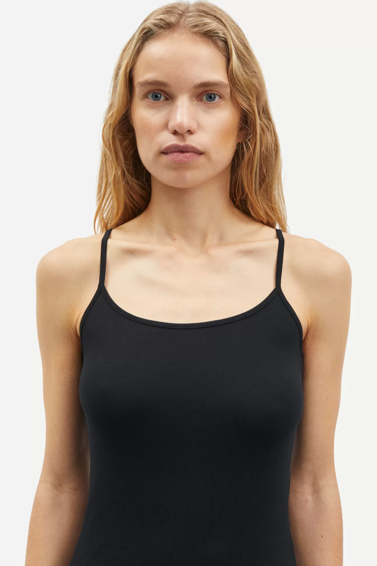 T-shirts et hauts-Femme Samsøe Samsøe Talla strap top 265 Black