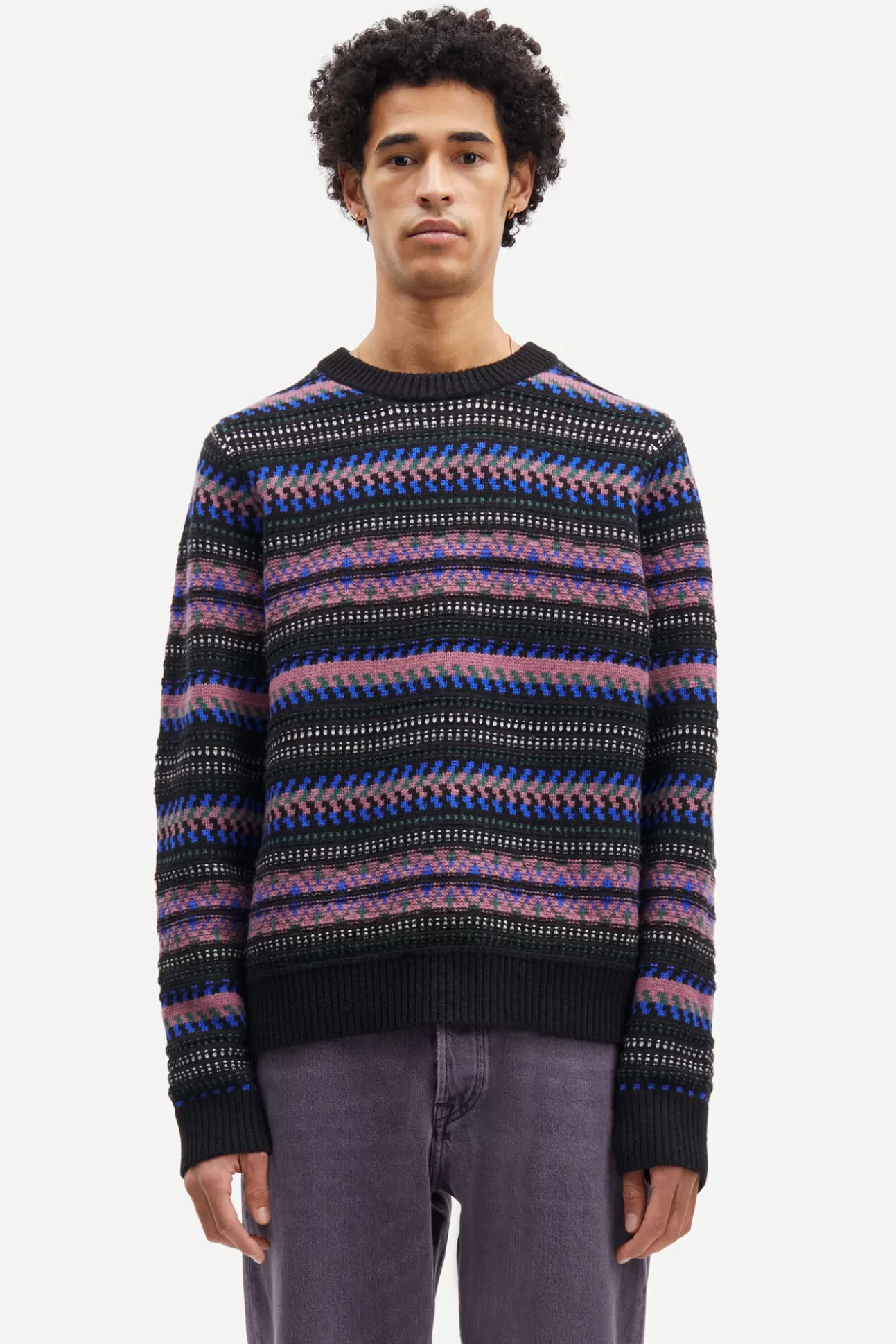 Pulls-Homme Samsøe Samsøe Tiago crew neck 11250 Tulipwood St.