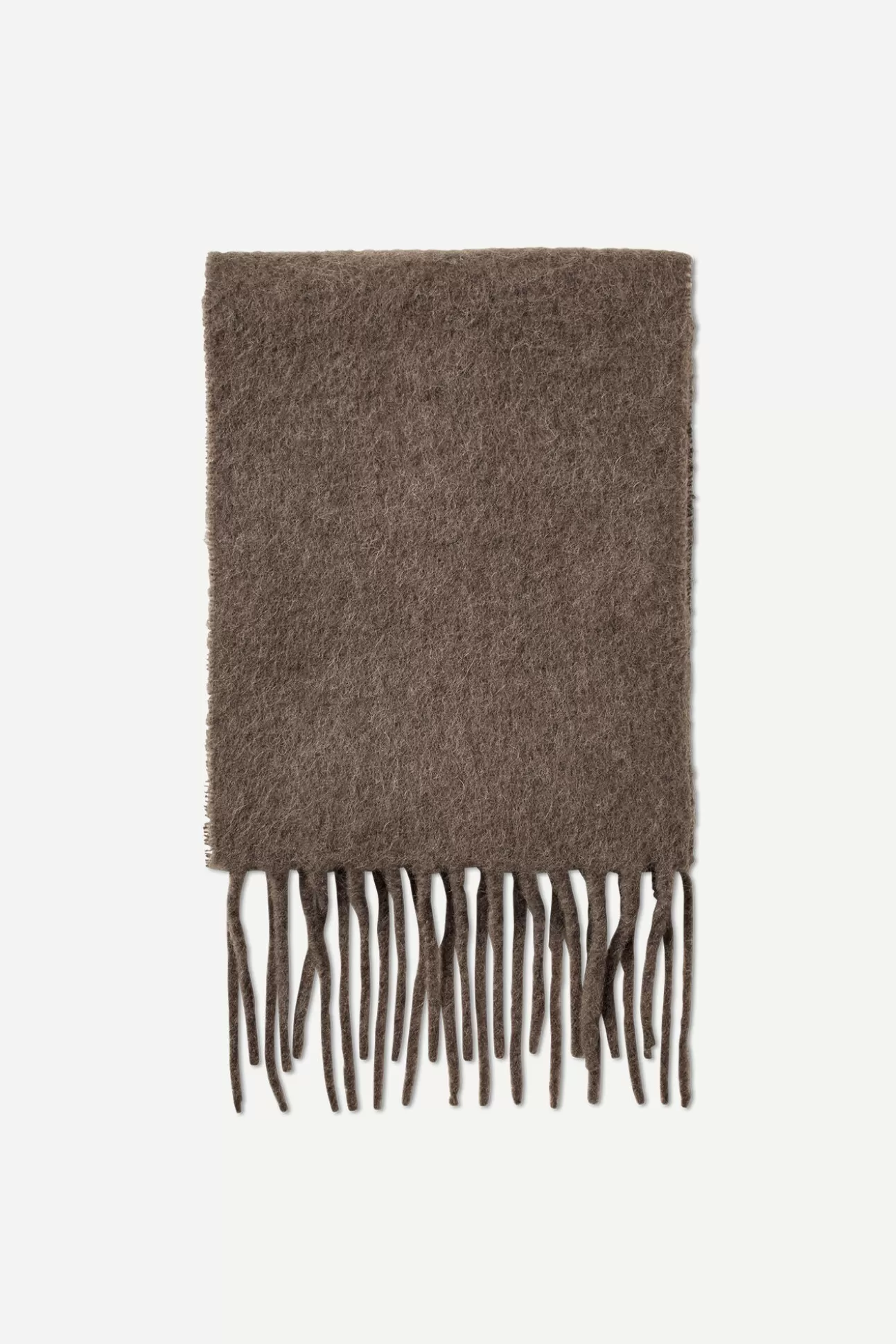 Écharpes-Femme Samsøe Samsøe Tina scarf 14874 Major Brown