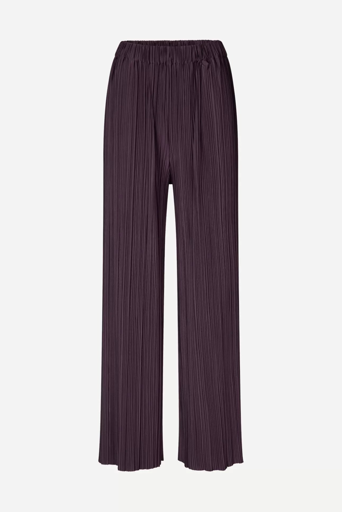 Pantalons-Femme Samsøe Samsøe Uma trousers 10167 Plum Perfect