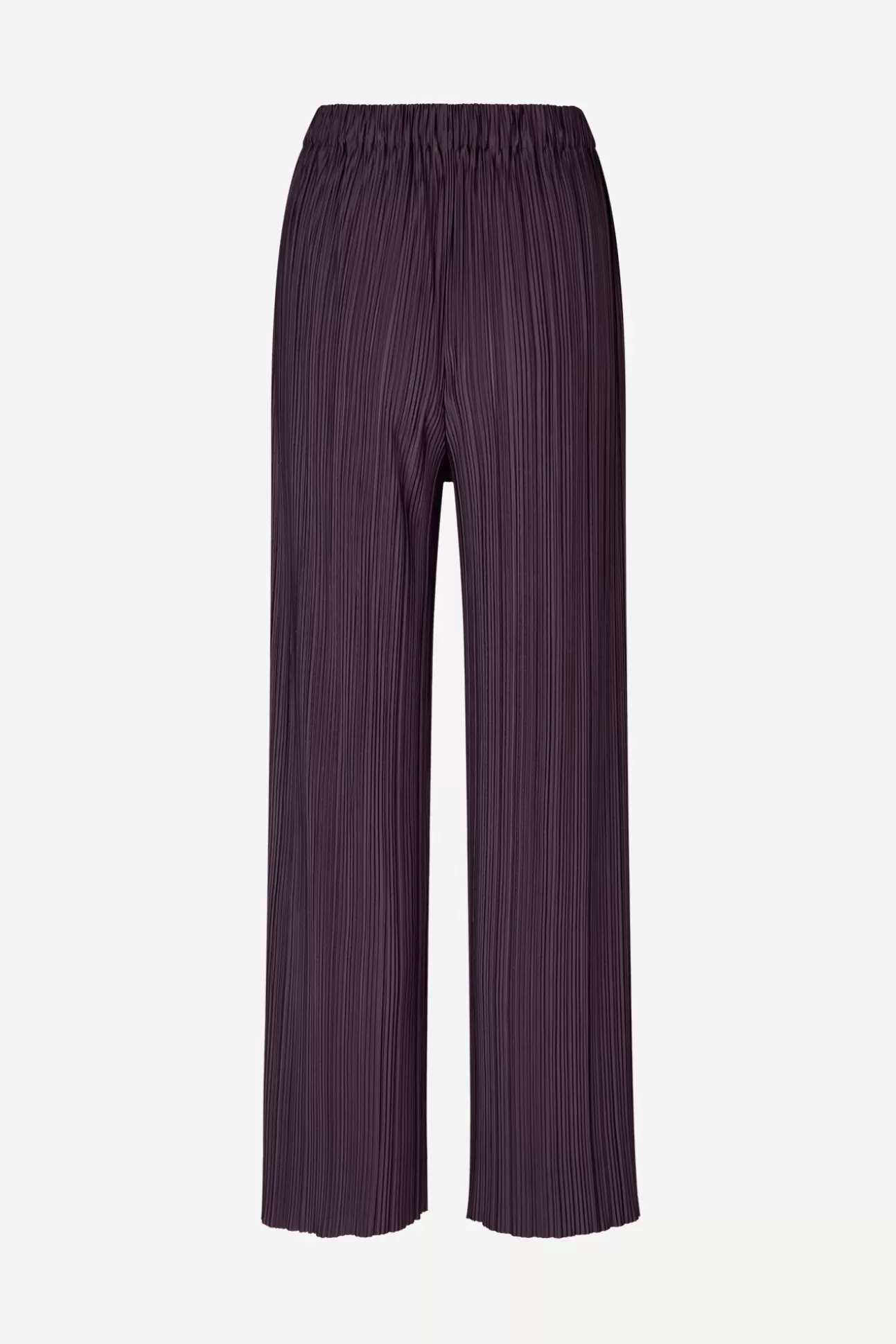 Pantalons-Femme Samsøe Samsøe Uma trousers 10167 Plum Perfect