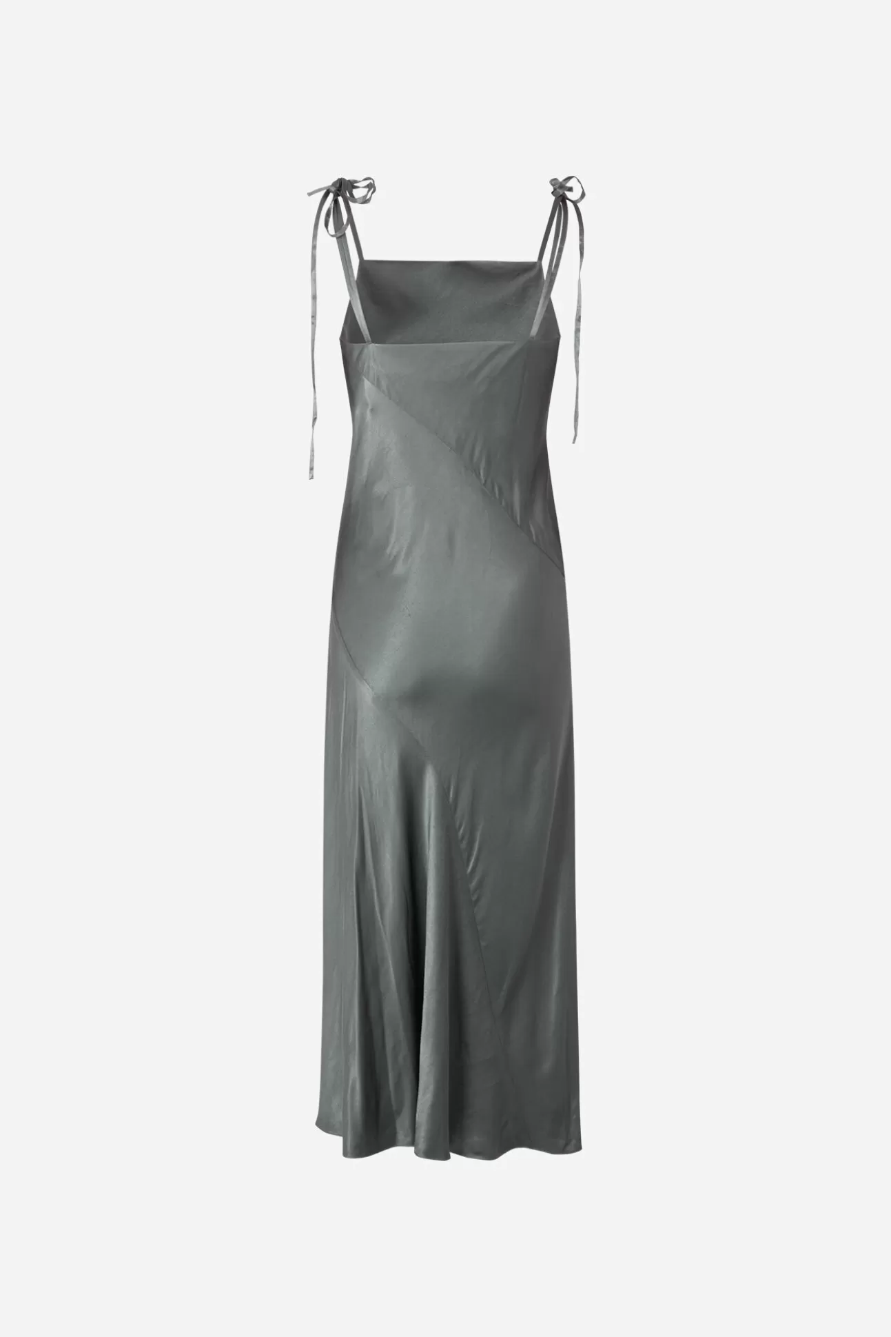 Robes et combinaisons-Femme Samsøe Samsøe Viktoria bias strap dress 14903 Iron Gate