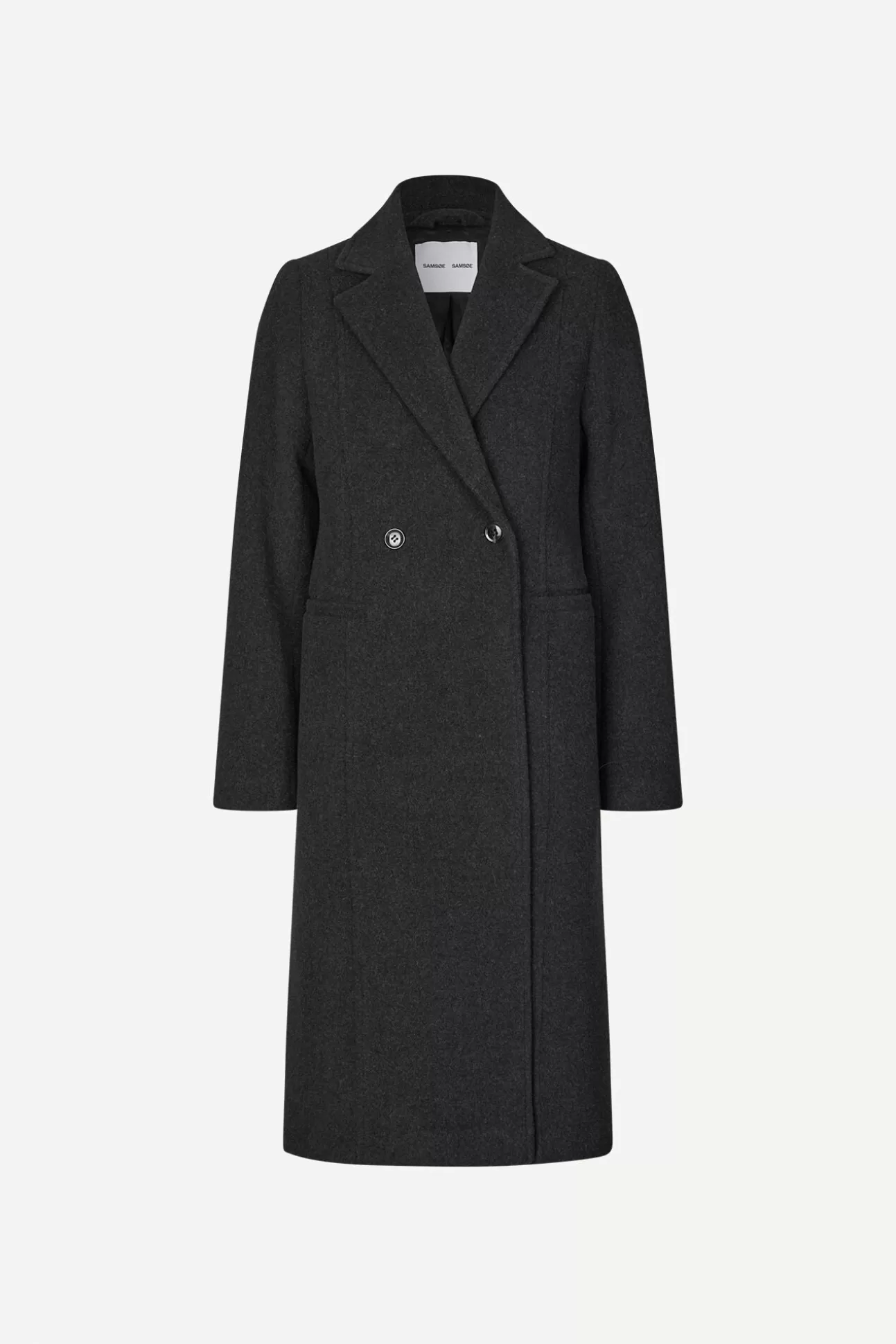 Vestes et manteaux-Femme Samsøe Samsøe Yamilla coat 11104 PHANTOM